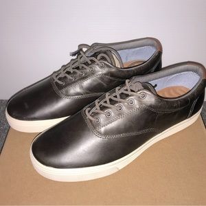 Sperry Striper leather shoes in Gray Mens size 10 NWT